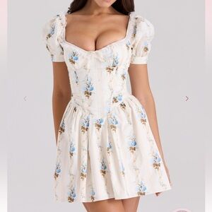 House of CB Issa Ruffle Mini Dress